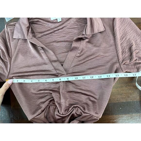 Louna - Brown Jersey Dress - $235 MSRP - Picture 10 of 15